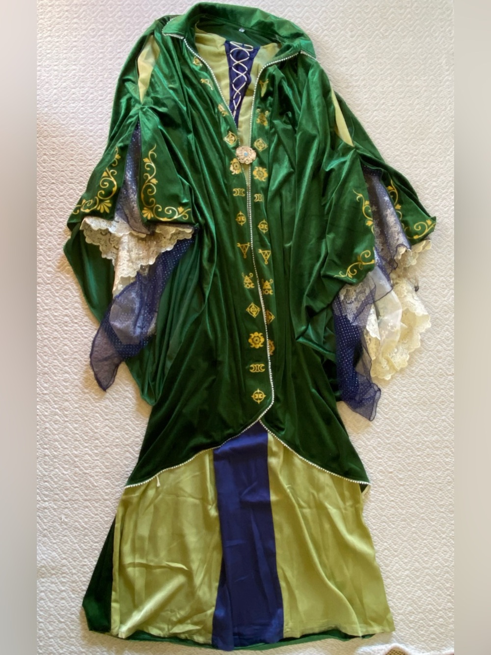 Women’s XL Winifred Sanderson costume, wig and accessories